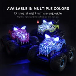 Kids RC Car Dinosaur Remote Control Car 2.4Ghz Stunt Car With Lights Sound And Spray Function 18 Kids RC Car Dinosaur Remote Control Car 2.4Ghz Stunt Car With Lights Sound And Spray Function -Children Toys Sale Remote Control Dinosaur Car 2