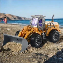 5CH/4CH RC Engineering Vehicle 1/30 RC Excavator Bulldozer Road Roller Engineering Car With Lights -Children Toys Sale Remote Control Engineering Vehicle 3
