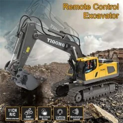 2.4Ghz RC Engineering Car 11CH/9CH Alloy Remote Control Excavator Dump Trucks Bulldozer 17 2.4Ghz RC Engineering Car 11CH/9CH Alloy Remote Control Excavator Dump Trucks Bulldozer -Children Toys Sale Remote Control Excavator 9