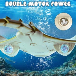 2.4G Remote Control Manta Ray Toy High Simulation Devil Ray Fish RC Boat Toys For Kids 10 2.4G Remote Control Manta Ray Toy High Simulation Devil Ray Fish RC Boat Toys For Kids -Children Toys Sale Remote Control Manta Ray Toy 3
