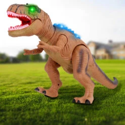 Kids RC Dinosaur Toy Remote Control Dinosaur T-Rex With LED Light Up, Walking & Roaring Realistic Dinosaur Toys -Children Toys Sale RemoteControlDinosaur 2 09c04b14 bc22 433b a2e3 95908a913a0b