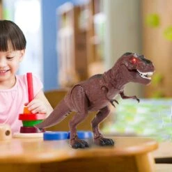 Realistic Infrared Remote Control Walking Dinosaur Best Tyrannosaurus Robot Gift For Kids 12 Realistic Infrared Remote Control Walking Dinosaur Best Tyrannosaurus Robot Gift For Kids -Children Toys Sale RemoteControlDinosaur 5 012e729d 8510 4955 b76e 4132f5bef7a6