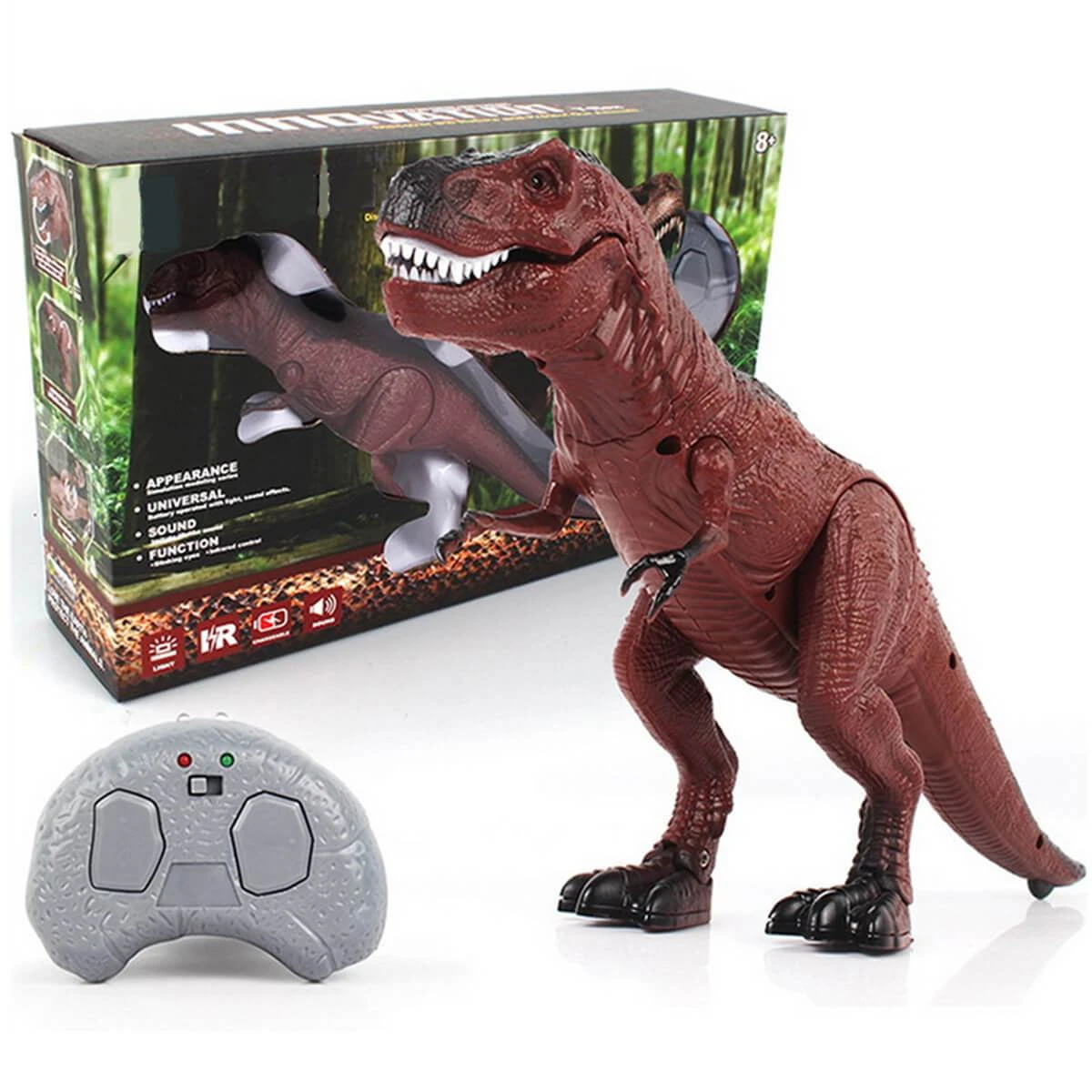 Realistic Infrared Remote Control Walking Dinosaur Best Tyrannosaurus Robot Gift For Kids 8 Realistic Infrared Remote Control Walking Dinosaur Best Tyrannosaurus Robot Gift For Kids - Image 8
