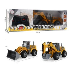 1:32 5 Channels Remote Control Engineering Truck Mini Excavator Bulldozer Tractor Dump Truck -Children Toys Sale RemoteControlEngineeringCar 3