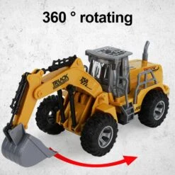 1:32 5 Channels Remote Control Engineering Truck Mini Excavator Bulldozer Tractor Dump Truck -Children Toys Sale RemoteControlEngineeringCar 7