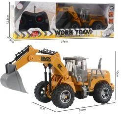 1:32 5 Channels Remote Control Engineering Truck Mini Excavator Bulldozer Tractor Dump Truck -Children Toys Sale RemoteControlEngineeringCar 9