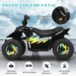 Kids 6V Ride On ATV Electric Childs Ride-on Car Toy Anti-rollover Ride On Quad For Boys Girls -Children Toys Sale Ride on ATV 9