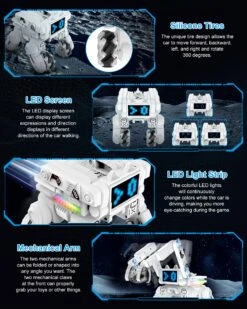 Kids RC Robot Toy Remote Control Space Robot With Fun Gameplay And 17 Emotions Best RC Toy Gifts 23 Kids RC Robot Toy Remote Control Space Robot With Fun Gameplay And 17 Emotions Best RC Toy Gifts -Children Toys Sale Robot toys for kids 2 1