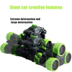 Radio Control Car 360° Rotation Deformation Off-Road Vehicle All-terrain Stunt Buggy -Children Toys Sale RotationOff RoadRCVehicle 5