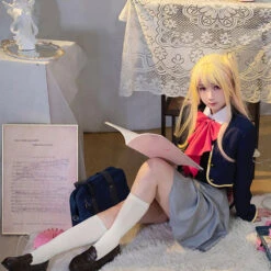 Ruby Hoshion Cosplay Costume Oshi No Ko Outfit Ruby Uniform Fancy Dress Full Set For Teens Adults -Children Toys Sale Ruby Hoshion Cosplay Costume 7