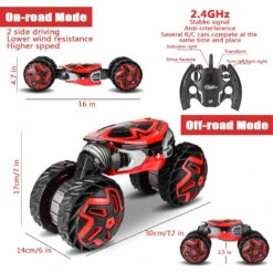 RC Cars For Kids - 1:12 Rugged Remote Control Car 2.4Ghz Off-Road Dual Motors Rock Crawler Transform All Terrains 19 RC Cars For Kids - 1:12 Rugged Remote Control Car 2.4Ghz Off-Road Dual Motors Rock Crawler Transform All Terrains -Children Toys Sale Rugged RC Cars For Kids 1
