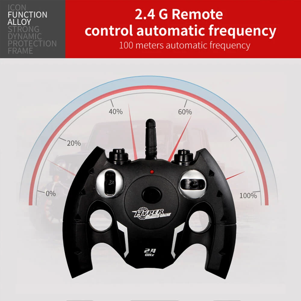 RC Cars For Kids - 1:12 Rugged Remote Control Car 2.4Ghz Off-Road Dual Motors Rock Crawler Transform All Terrains 10 RC Cars For Kids - 1:12 Rugged Remote Control Car 2.4Ghz Off-Road Dual Motors Rock Crawler Transform All Terrains - Image 10