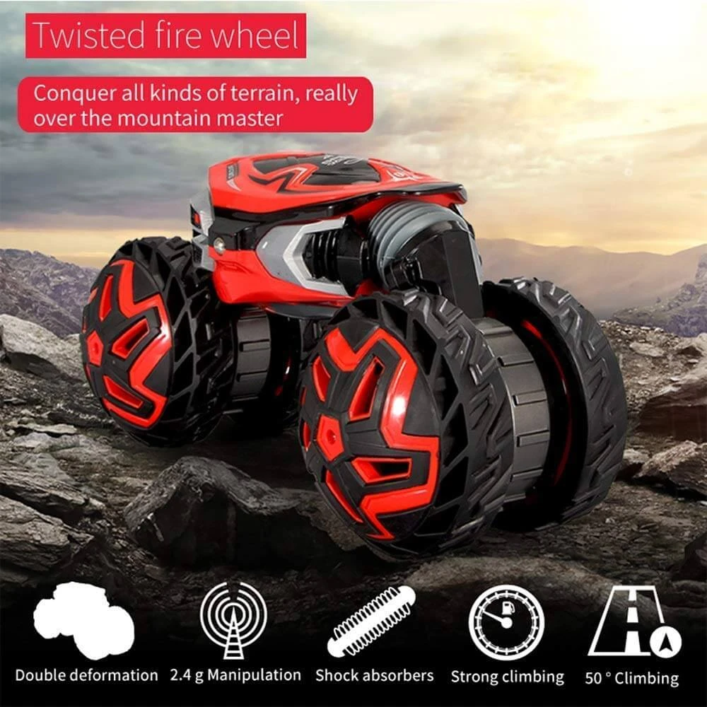 RC Cars For Kids - 1:12 Rugged Remote Control Car 2.4Ghz Off-Road Dual Motors Rock Crawler Transform All Terrains 4 RC Cars For Kids - 1:12 Rugged Remote Control Car 2.4Ghz Off-Road Dual Motors Rock Crawler Transform All Terrains - Image 4