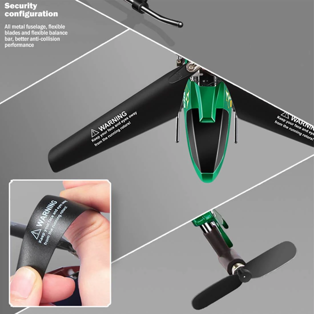 S107E Remote Control Helicopter 2.4GHz Gyro Altitude Hold Airplane RC Anti-Fall Plane 7 S107E Remote Control Helicopter 2.4GHz Gyro Altitude Hold Airplane RC Anti-Fall Plane - Image 7