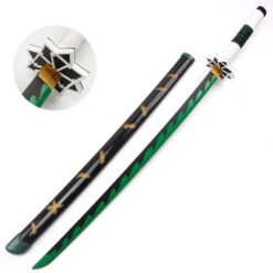 Tanjiro Kyojuro Inosuke Muichiro Sword Halloween Cosplay Props Replica Sword -Children Toys Sale Shinazugawa genya Sword 2
