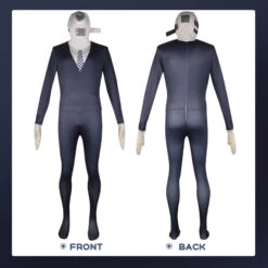 Skibidi Toilet Costume Cameraman Cosplay Outfit Battle Camera Jumpsuit And Helmet For Halloween Carnival -Children Toys Sale Skibidi toilet costume camera man outfit 1