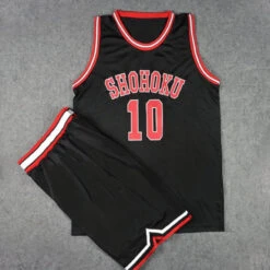 Slam Dunk Shohoku High School Kids Adult Costume Basketball Jersey Uniform -Children Toys Sale Slam Dunk Shohoku High School Hanamichi Sakuragi Costume Basketball Jersey Sets 3