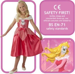 Sleeping Princess Aurora Dress Girls Birthday Dress Up Outfit Halloween Cosplay Costume -Children Toys Sale Sleepingbeautycostume 2
