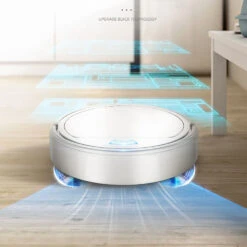Smart Robotic Vacuum Cleaner Automatic 3-in-1 Robot Sweeper Home Floor Sweeping Machine White -Children Toys Sale SmartRoboticVacuumCleaner 10