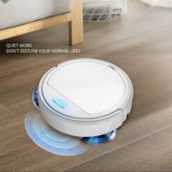 Smart Robotic Vacuum Cleaner Automatic 3-in-1 Robot Sweeper Home Floor Sweeping Machine White -Children Toys Sale SmartRoboticVacuumCleaner 13
