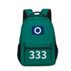 Game 2 Backpack Players Cosplay Bag Students Schoolbag Travel Bags -Children Toys Sale Squid Game Backpack 10