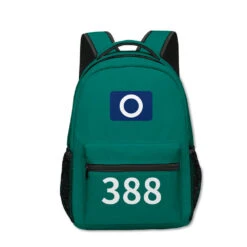 Game 2 Backpack Players Cosplay Bag Students Schoolbag Travel Bags -Children Toys Sale Squid Game Backpack 14