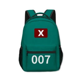 Game 2 Backpack Players Cosplay Bag Students Schoolbag Travel Bags -Children Toys Sale Squid Game Backpack 3
