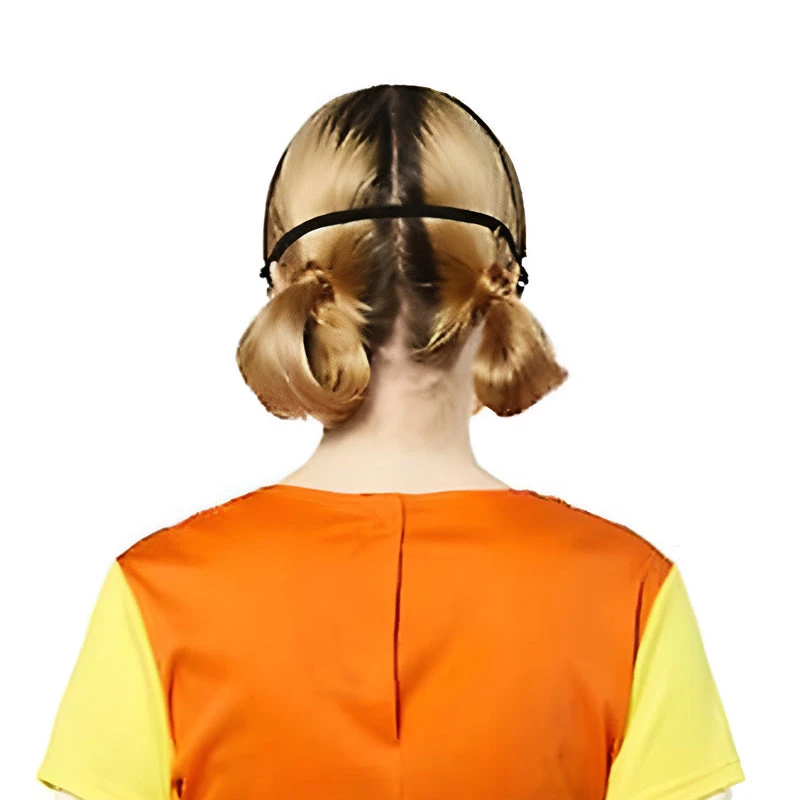 Young-hee The Doll Costume Red Light Green Light Robot Cosplay Dress And Mask 9 Young-hee The Doll Costume Red Light Green Light Robot Cosplay Dress And Mask - Image 9