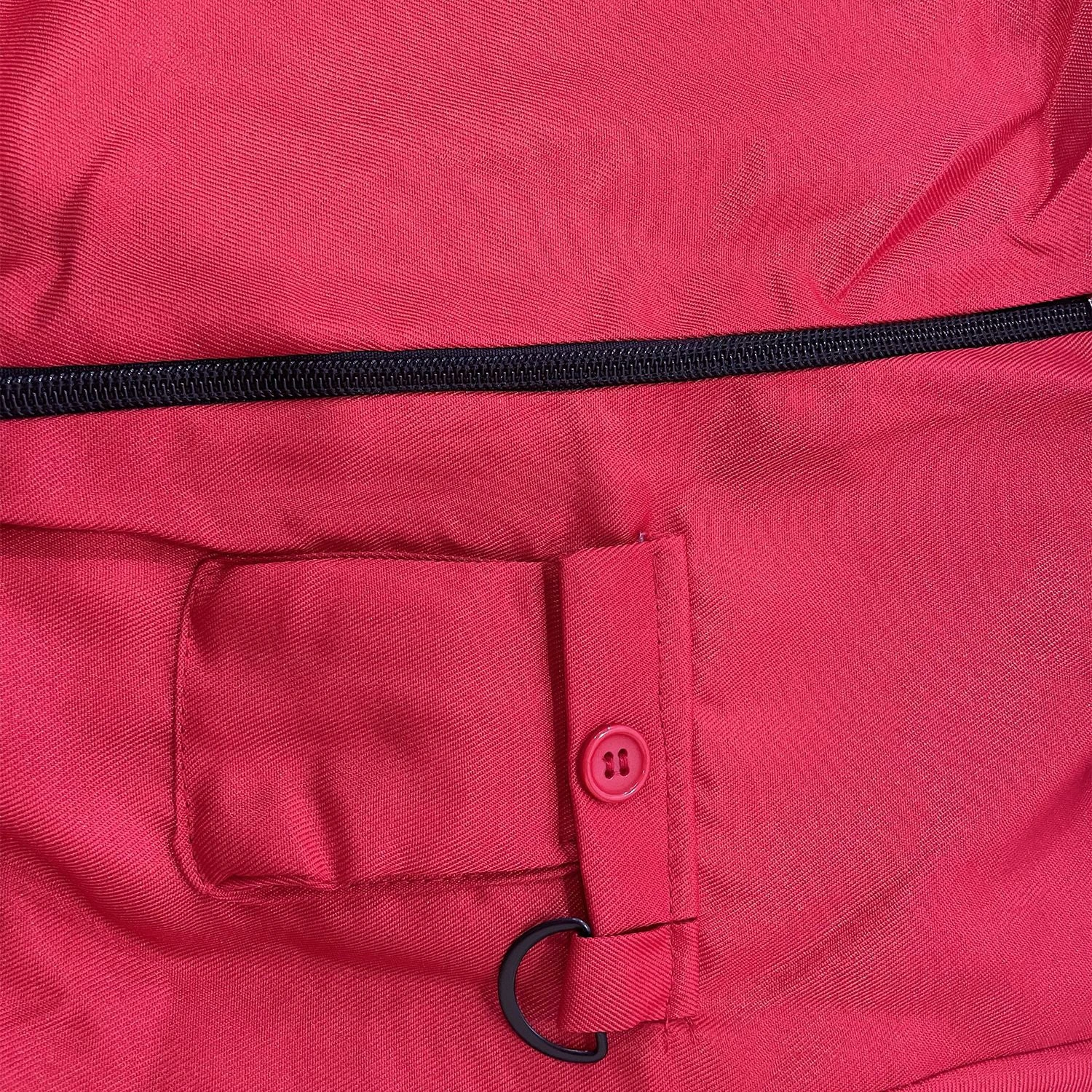 Zipper Up Guard Costume Adult And Kids Game Cosplay Jumpsuit With Belt And Gloves 5 Zipper Up Guard Costume Adult And Kids Game Cosplay Jumpsuit With Belt And Gloves - Image 5