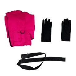 Zipper Up Guard Costume Adult And Kids Game Cosplay Jumpsuit With Belt And Gloves 16 Zipper Up Guard Costume Adult And Kids Game Cosplay Jumpsuit With Belt And Gloves -Children Toys Sale Squid Game Guard Costume 4