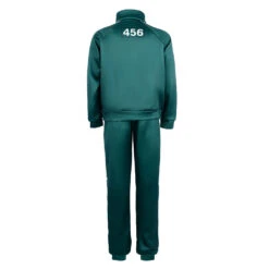 Adult Player Tracksuit Costume Set Game 2 Cosplay Green Jacket And Pants 21 Adult Player Tracksuit Costume Set Game 2 Cosplay Green Jacket And Pants -Children Toys Sale Squid Game TrackSuit Costume for players backside