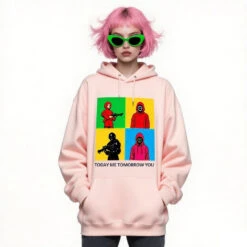 Women Game Player Costume Casual Oversized Fashion Hoodie For Adult -Children Toys Sale Squid game costume 5 4f1670e5 8034 4e8b a75f 000eca8453d3