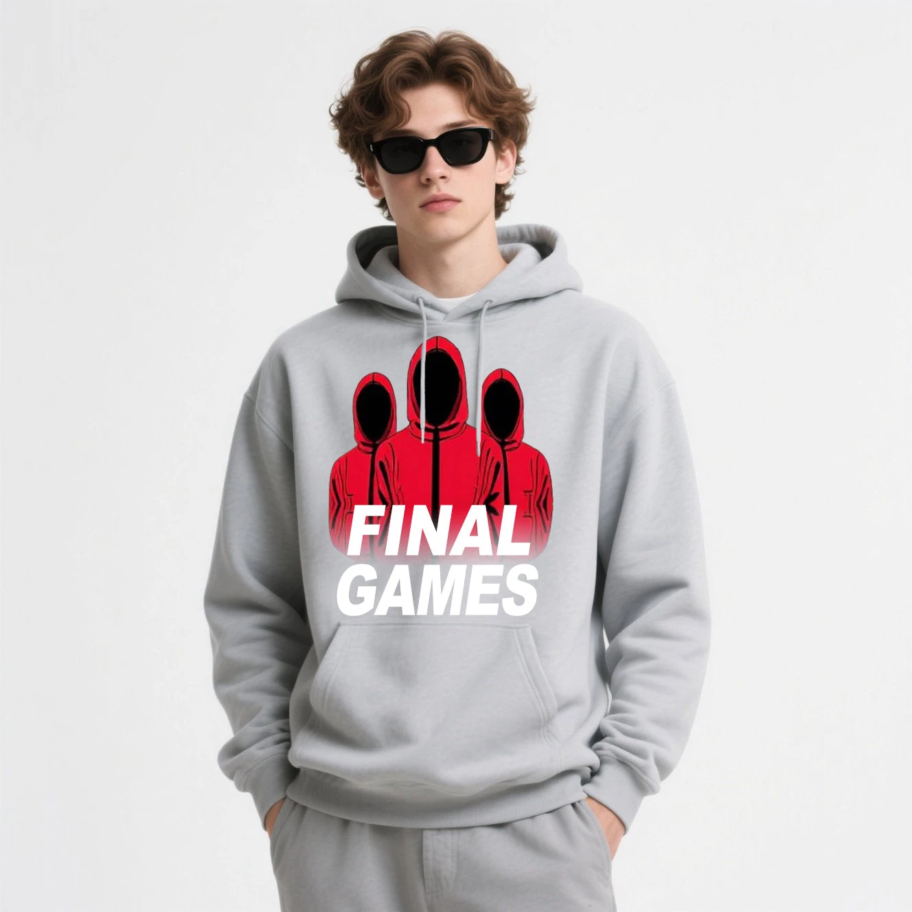 Guard Sweatshirt Final Game Iconic Red Guard Print Pullover For Men Women 5 Guard Sweatshirt Final Game Iconic Red Guard Print Pullover For Men Women - Image 5