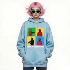 Women Game Player Costume Casual Oversized Fashion Hoodie For Adult -Children Toys Sale Squid game costume 6 4986c70c 4fef 4ef7 9776 e70f373c7952