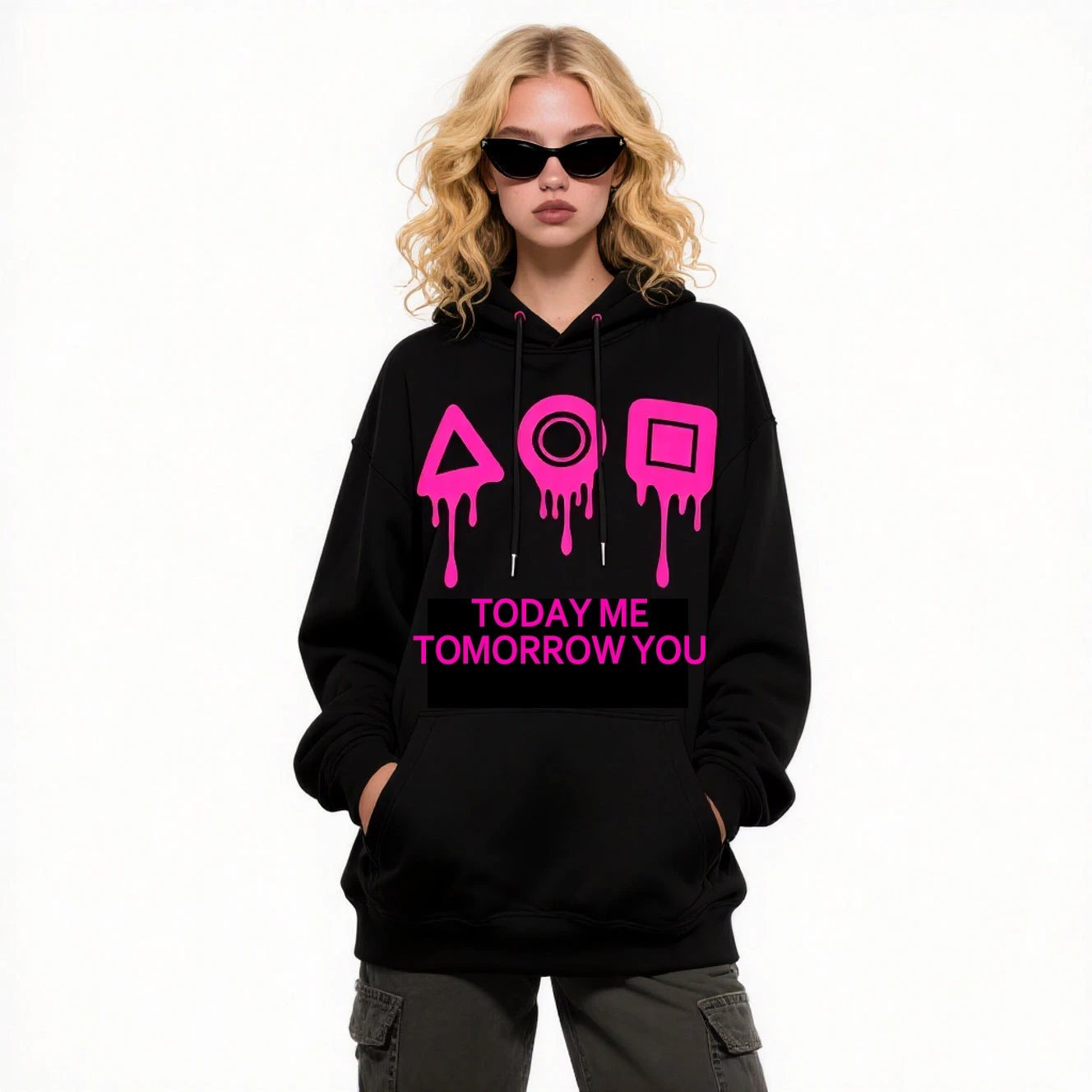 Women Final Game Costume Game Player Triangle Hoodie For Cosplay Events 4 Women Final Game Costume Game Player Triangle Hoodie For Cosplay Events - Image 4