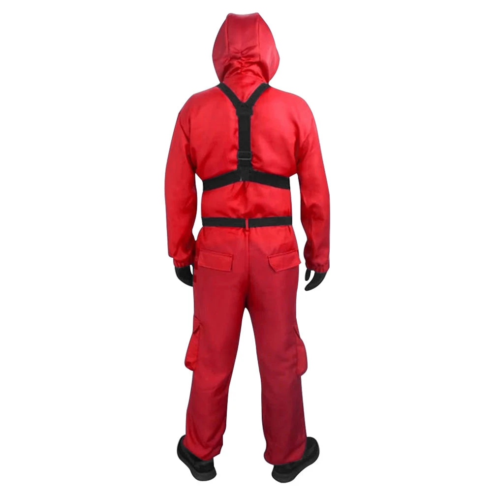 Red Guard Costume Unisex Game 2 Cosplay Outfit With Mask For Cosplay 5 Red Guard Costume Unisex Game 2 Cosplay Outfit With Mask For Cosplay - Image 5