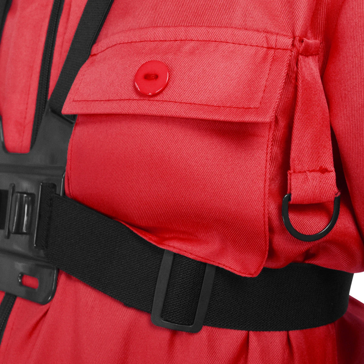 Red Guard Costume Unisex Game 2 Cosplay Outfit With Mask For Cosplay 7 Red Guard Costume Unisex Game 2 Cosplay Outfit With Mask For Cosplay - Image 7