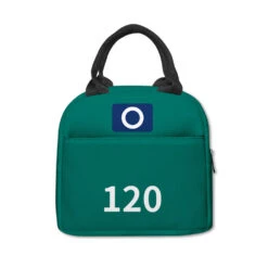 Game 2 Lunch Bag Cosplay Player's Reusable Lunchbox -Children Toys Sale Squid Game Lunch Bag Cosplay Players Reusable Lunchbox 12