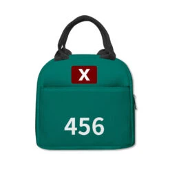 Game 2 Lunch Bag Cosplay Player's Reusable Lunchbox -Children Toys Sale Squid Game Lunch Bag Cosplay Players Reusable Lunchbox 3