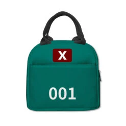 Game 2 Lunch Bag Cosplay Player's Reusable Lunchbox -Children Toys Sale Squid Game Lunch Bag Cosplay Players Reusable Lunchbox 5