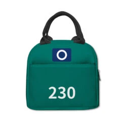 Game 2 Lunch Bag Cosplay Player's Reusable Lunchbox -Children Toys Sale Squid Game Lunch Bag Cosplay Players Reusable Lunchbox 8
