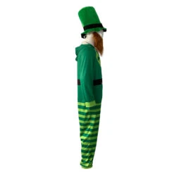 St Patricks Day Outfit Adult Leprechaun Costume Paddys Day Jumpsuit Hat Beard 3pcs Set 8 St Patricks Day Outfit Adult Leprechaun Costume Paddys Day Jumpsuit Hat Beard 3pcs Set -Children Toys Sale St Patricks Day Outfit 4