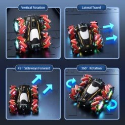 Gesture Sensing RC Stunt Car Remote Control RC Drift Car W/ Music And LED Lights -Children Toys Sale StuntDriftCar Remote Watch 5