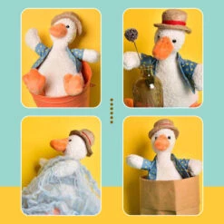 14" Super Soft Cuddly Talking Animal Duck Doll Plush Toy, Christmas Gift For Kids 14 14" Super Soft Cuddly Talking Animal Duck Doll Plush Toy, Christmas Gift For Kids -Children Toys Sale TalkingAnimalDuckDoll 6