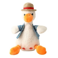 14" Super Soft Cuddly Talking Animal Duck Doll Plush Toy, Christmas Gift For Kids 17 14" Super Soft Cuddly Talking Animal Duck Doll Plush Toy, Christmas Gift For Kids -Children Toys Sale TalkingAnimalDuckDoll 8