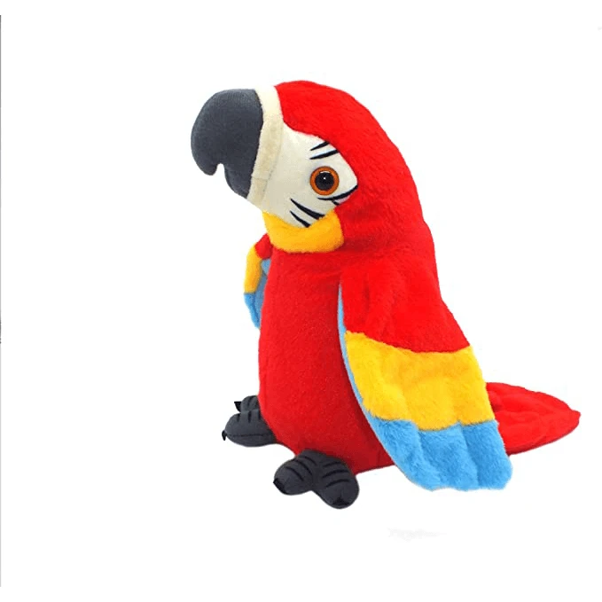 Newest Talking Parrot - Repeats What You Say With Cute Voice, Electronic Pet Plush Talking Animal Toy For Child Kids Gift Party Toys 4 Newest Talking Parrot - Repeats What You Say With Cute Voice, Electronic Pet Plush Talking Animal Toy For Child Kids Gift Party Toys - Image 4