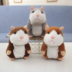 Talking Hamster Falante Mouse Pet Plush Toy Cute Talking Sound Record Educational Stuffed Doll -Children Toys Sale TalkingHamster 3