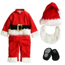Toddler Christmas Costume Kids Santa's Little Elf Snowman Outfit Christmas Dress Up -Children Toys Sale Toddler Christmas costume elf snowman santa outfit 10