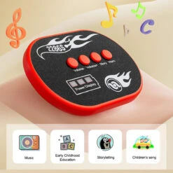 Toddler 3 IN 1 Ride On Car Cartoon Push Car 360° Safe Protection Ride On Toy -Children Toys Sale Toddler Electric Motorcycle 4 IN 1 Cartoon Ride On Tricycle 9 1