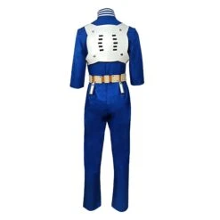 Adult Todoroki Shoto Costume Hero School Uniform Blue Jumpsuit Vest And Belt Full Set -Children Toys Sale TodorokiShoto 03
